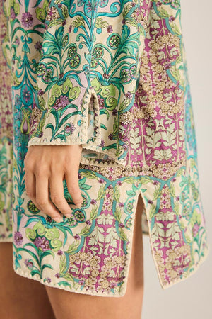 Tigerlily Natasha Mini Kaftan - Floriana