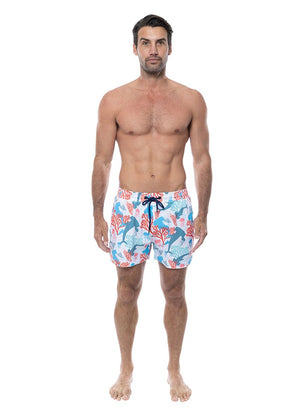 The Rocks Push Balmoral Mens Shorts - Hammerhead Shark