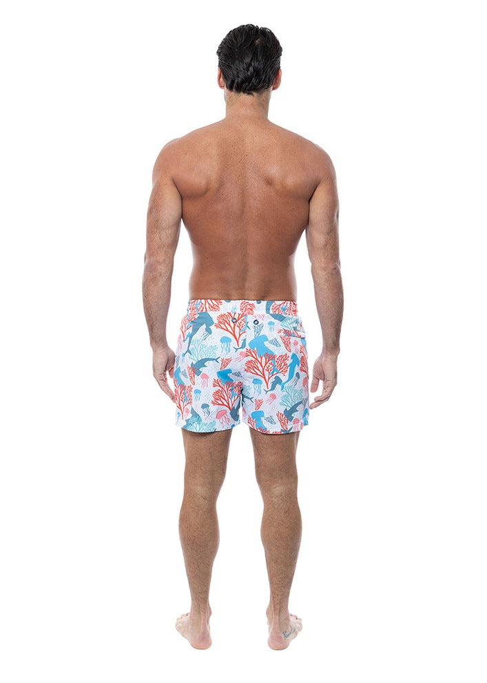 The Rocks Push Balmoral Mens Shorts - Hammerhead Shark