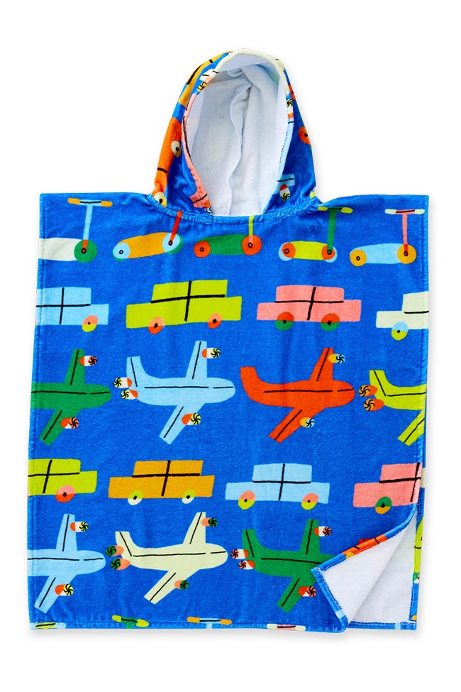 Halcyon Nights Kids Hooded Towel - Beep Beep
