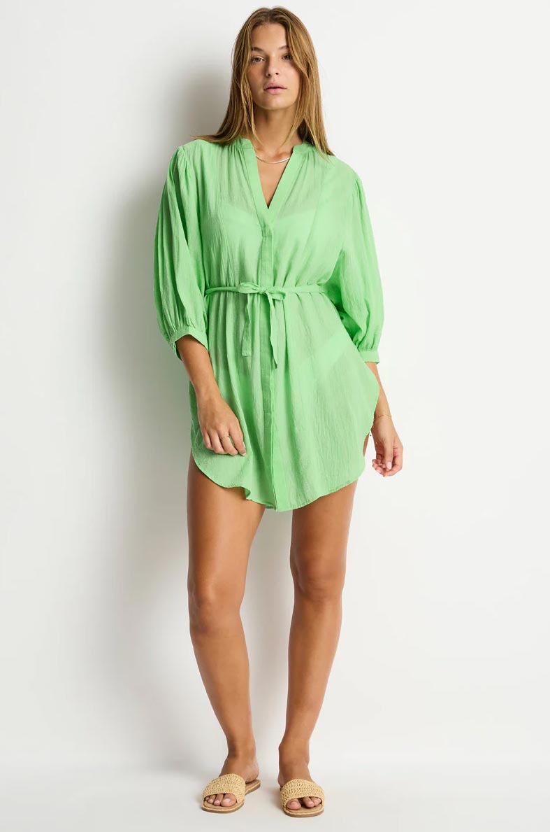 Sea Level Boho Shirt - Salt