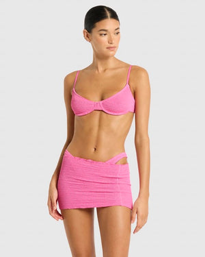 Bond-eye Dara Skirt/Top - Candy Pink Recycled