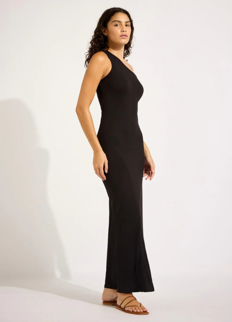 Seafolly Ladies Jersey Rib One Shoulder Dress - Seafolly Collective