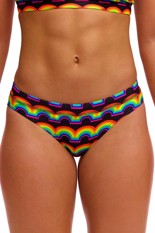 Funkita Ladies Sports Brief - Rainbowie