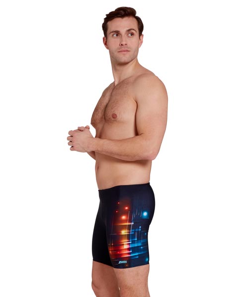 Zoggs Mens Mid Jammer - Focal