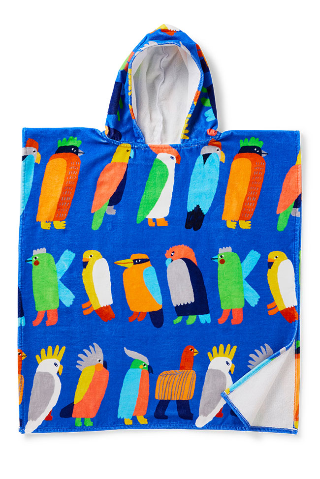 Halcyon Nights Kids Hooded Towel - Cobalt