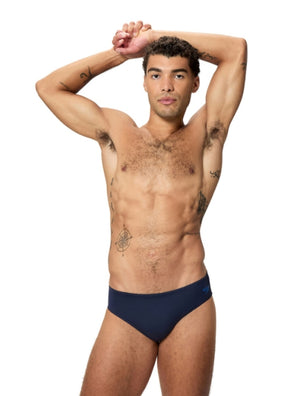 Speedo Mens Hyperboom Logo Brief - Sapphire