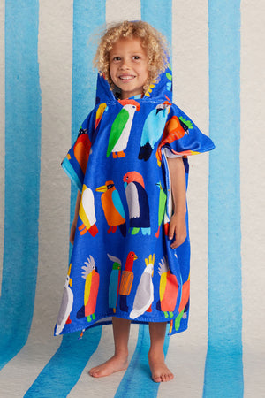 Halcyon Nights Kids Hooded Towel - Cobalt
