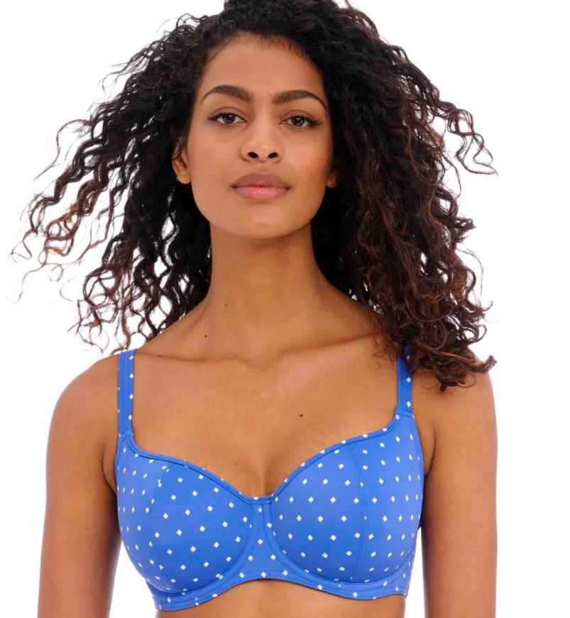 Freya Cove UW Sweetheart Bikini Top - Jewel Azure