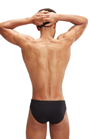 Speedo Mens Allover Digital Vcut Brief - Multi