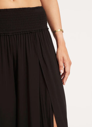 Seafolly Shirred Waist Wrap Pant - Beach Basics