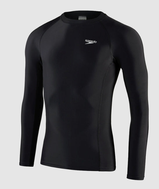 Speedo Mens Essentials Long Sleeve UV Rashie
