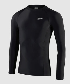 Speedo Mens Essentials Long Sleeve UV Rashie