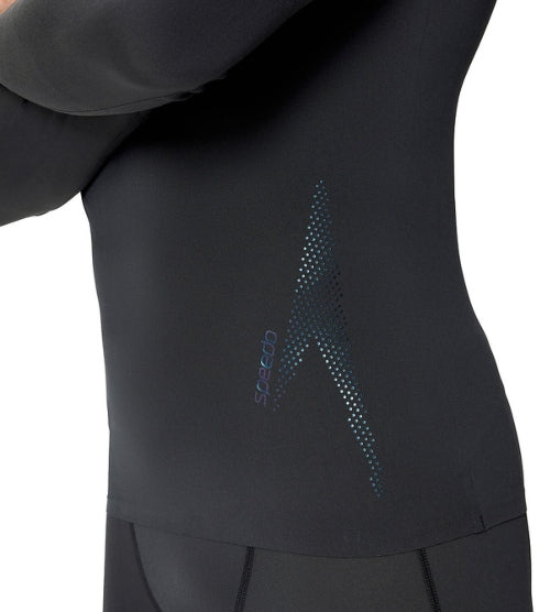 Speedo Mens Long Sleeve Rashguard - Anthracite