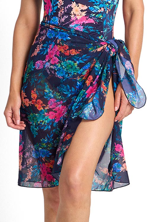 Jantzen Midi Mesh Sarong - Fresia