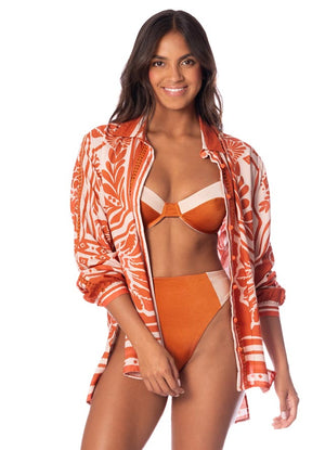 Maaji Atlas Shirt - Botanic Engraving