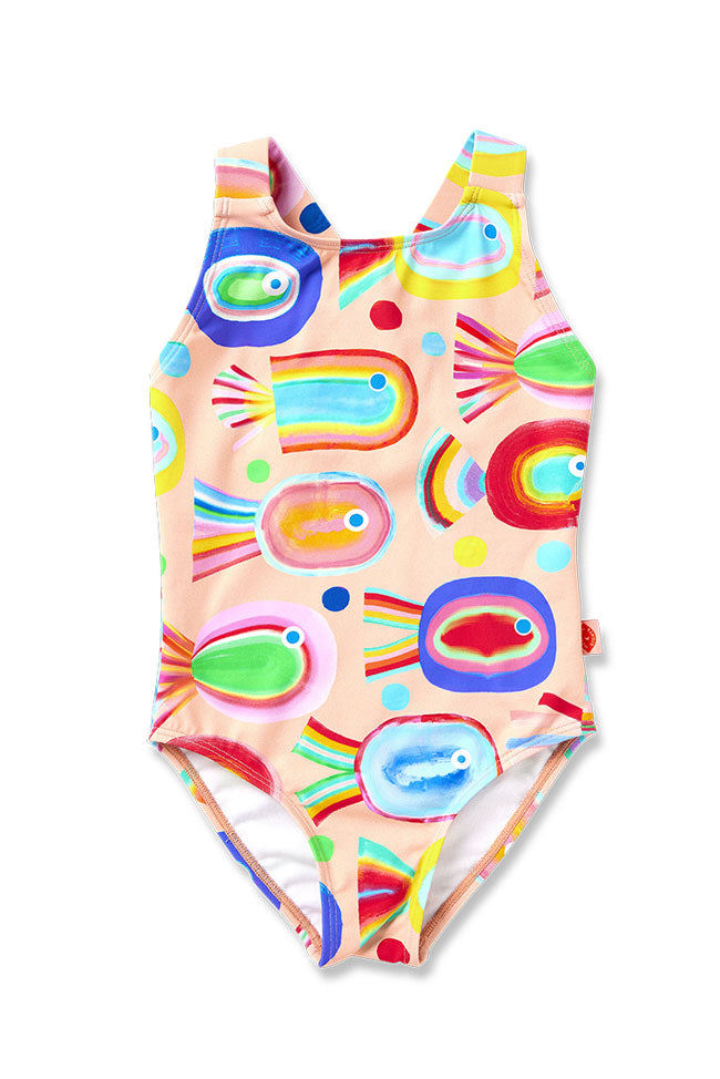 Halcyon Nights Kids Elastic Strap Bather - Fancy Fins