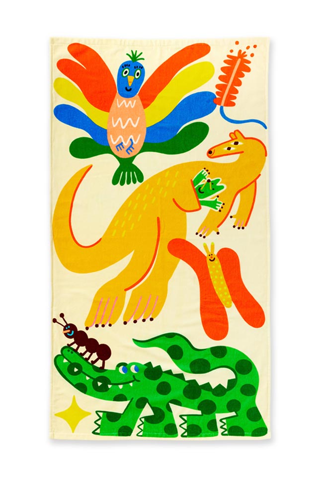 Halcyon Nights Kids Beach Towel - Tropicool