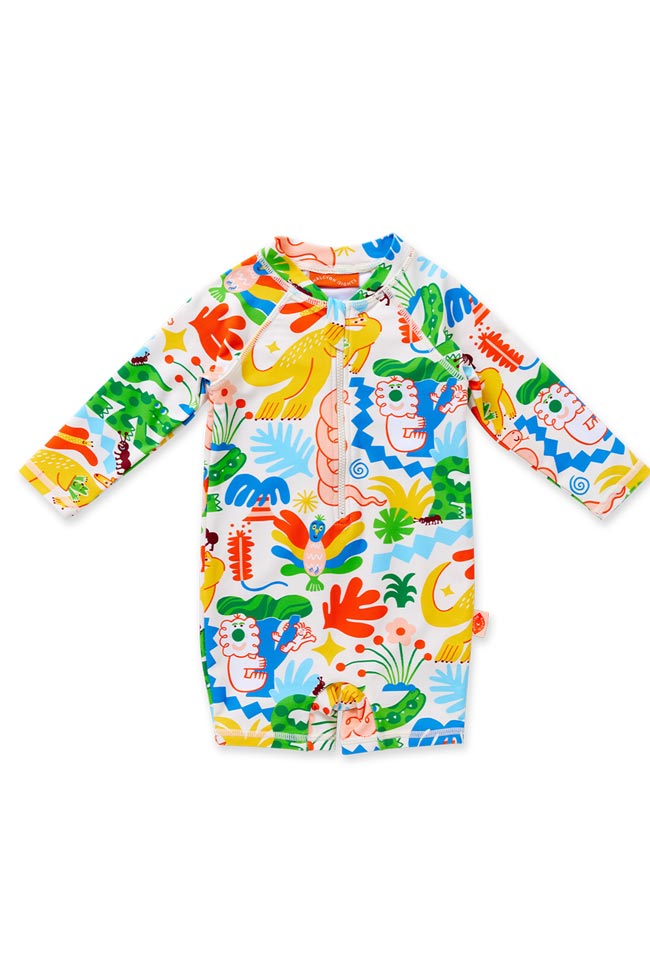 Halcyon Nights Long Sleeve Rash Suit - Tropicool