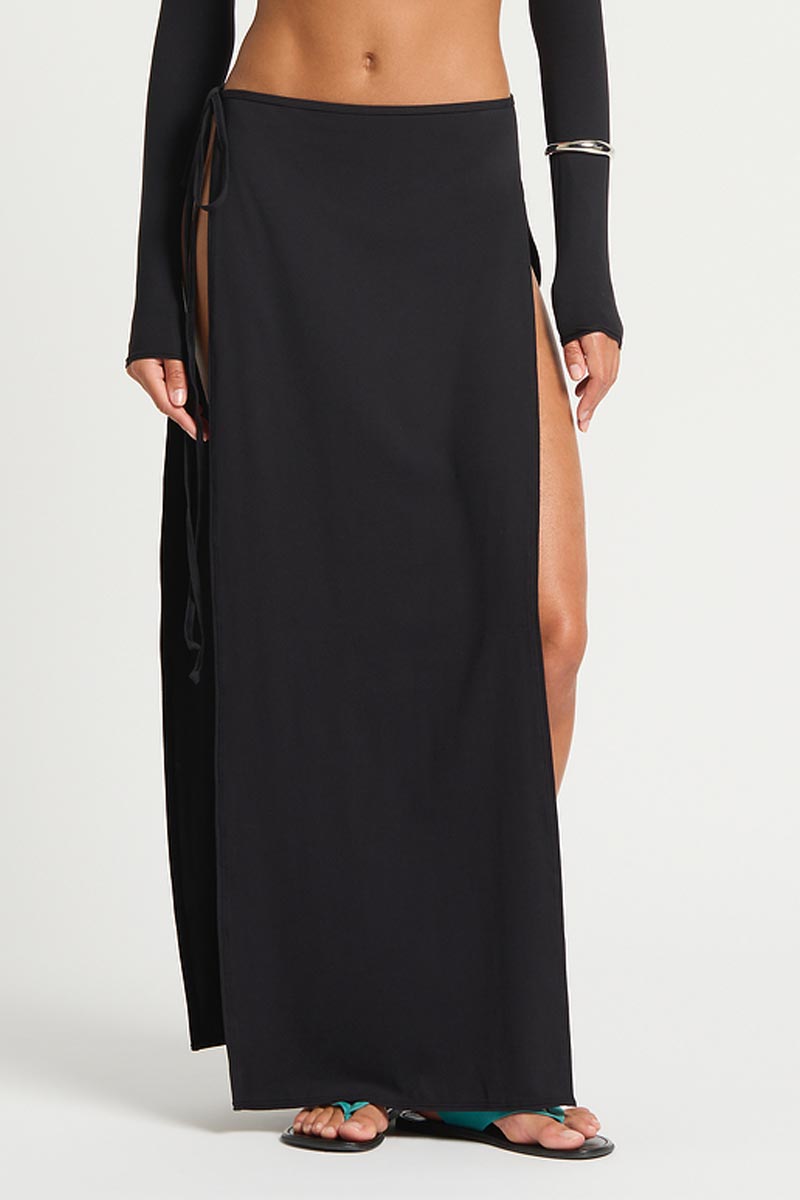 Bond-eye Wynn Maxi Skirt - Black