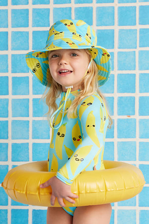 Halcyon Nights Kids Swim Bucket Hat - Peel Party