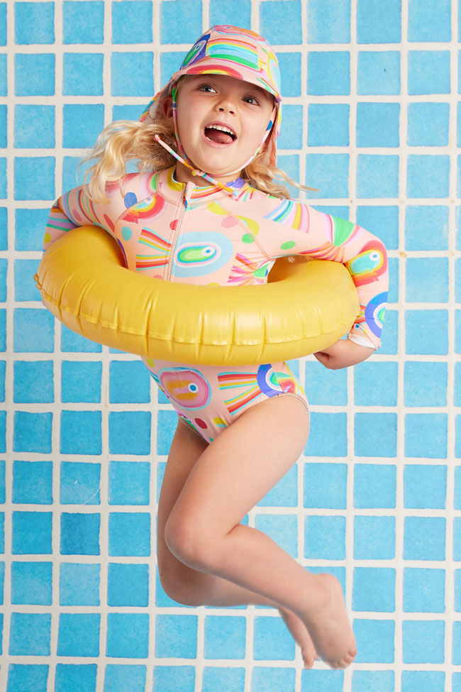 Halcyon Nights Kids Swim Hat - Fancy Fins