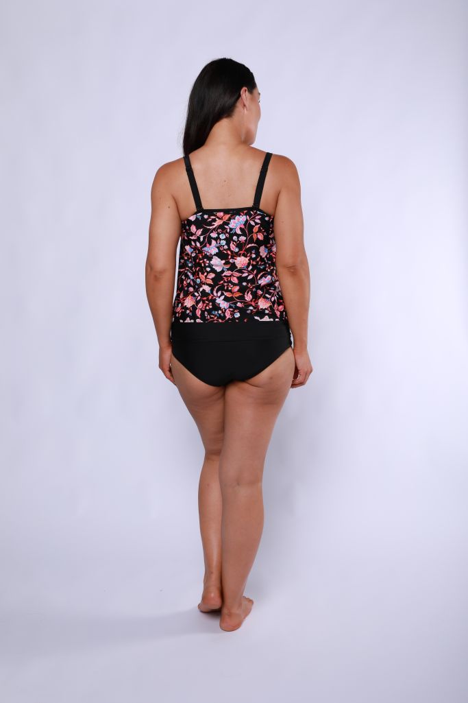 Capriosca Flouncy Tankini Top - Corsica