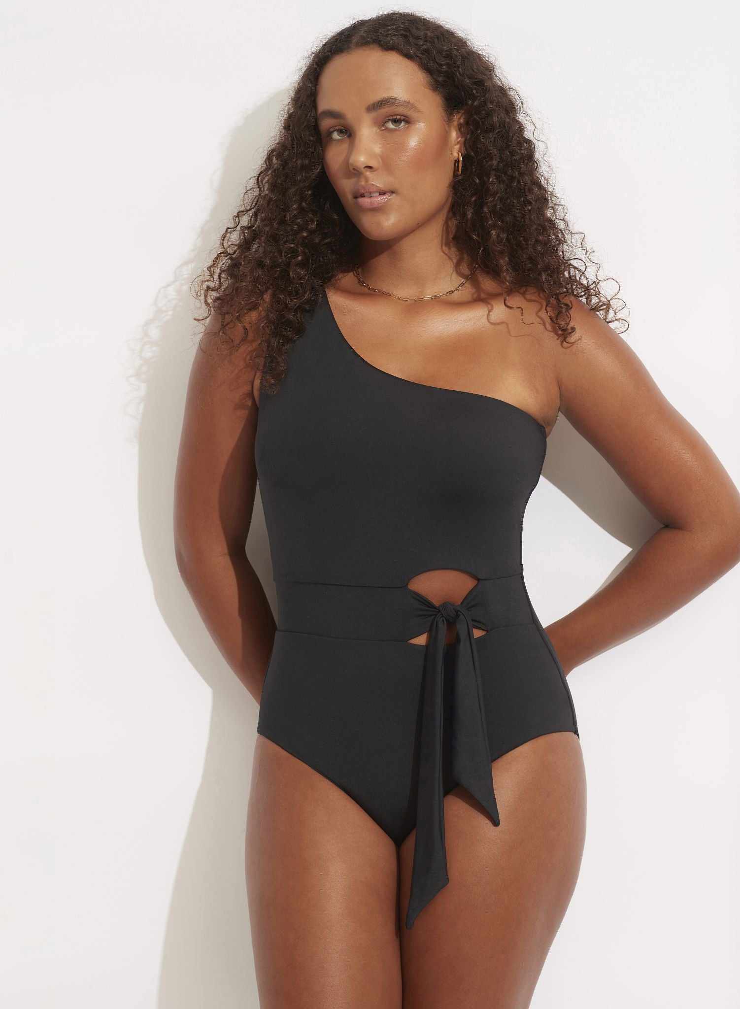 Seafolly Tie Waist One Piece - Seafolly Collective