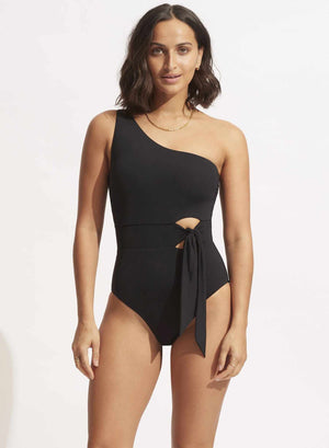 Seafolly Tie Waist One Piece - Seafolly Collective