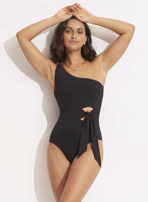 Seafolly Tie Waist One Piece - Seafolly Collective