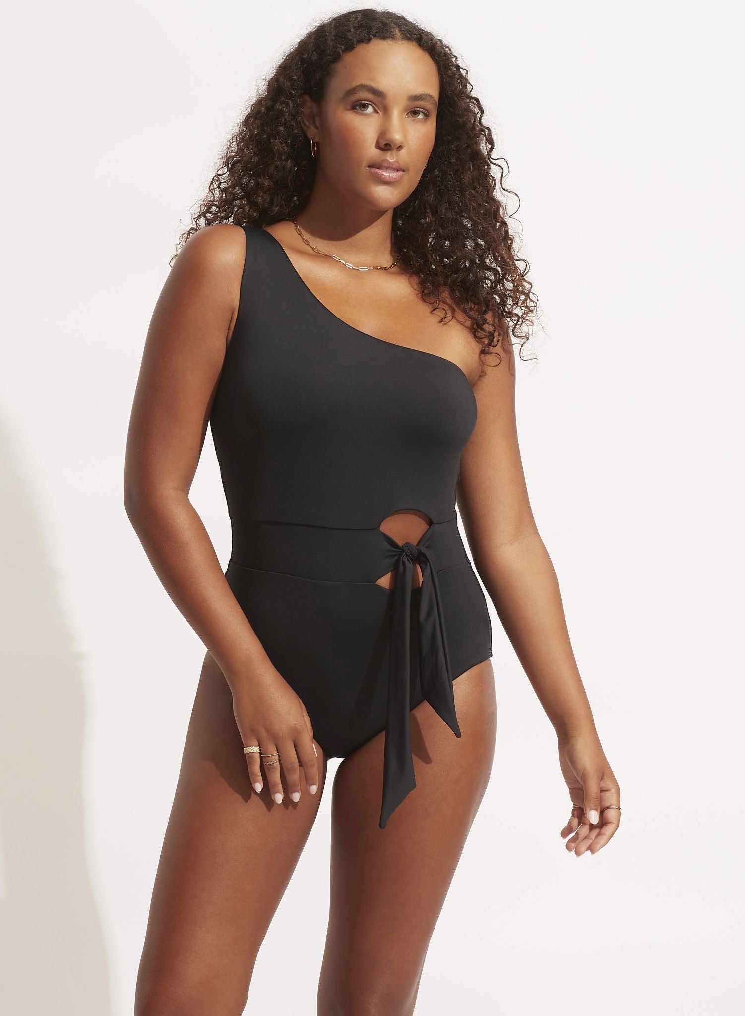 Seafolly Tie Waist One Piece - Seafolly Collective
