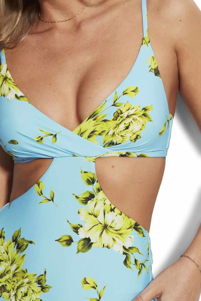 Seafolly Wrap Front One Piece - Full Bloom