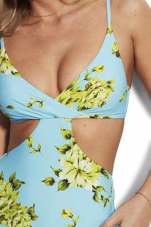 Seafolly Wrap Front One Piece - Full Bloom