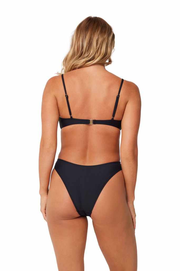 Monte & Lou Cut Out Plunge One Piece - Separates
