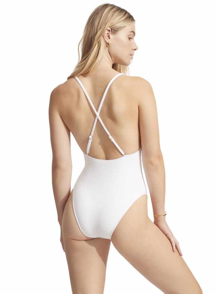 Seafolly Scoop Neck One Piece - Sea Dive
