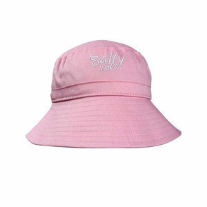 Salty Ink Girls Bucket Hat - Pastel Pink