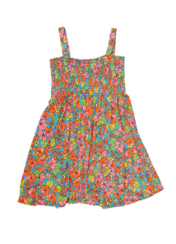 Maaji Girls Bouquet Short Dress - Poppy