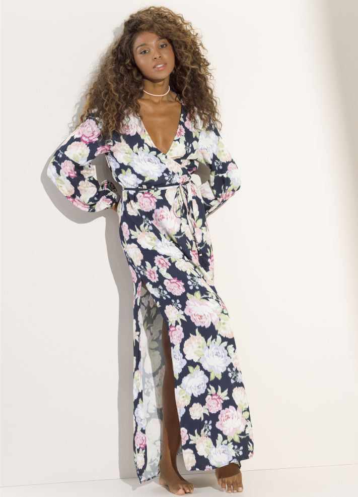 Maaji Aubree Kimono - Midnight Garden