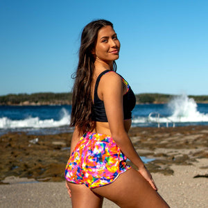 Salty Ink Ladies Boardie - Ibiza Sunset