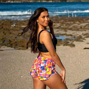 Salty Ink Ladies Boardie - Ibiza Sunset