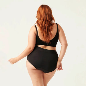 Modibodi Ladies Recycled Period Swimwear Hi-Waist Bikini Brief Light-Moderate