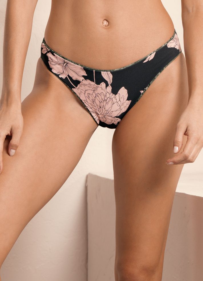 Maaji Sublimity Reversible Signature Cut Classic Bikini Bottom - Python