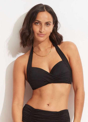 Seafolly Twist Soft Cup Halter - Seafolly Collective