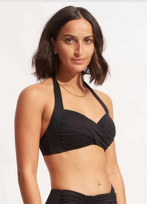 Seafolly Twist Soft Cup Halter - Seafolly Collective