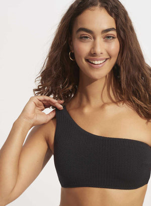 Seafolly One Shoulder Top - Sea Dive