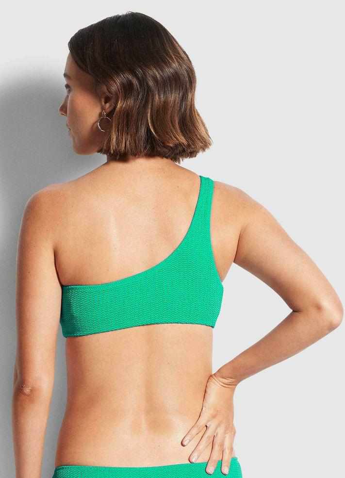 Seafolly One Shoulder Top - Sea Dive