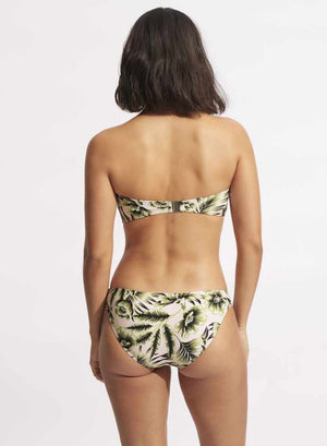 Seafolly Twist Tie Front Bandeau - Island In The Sun