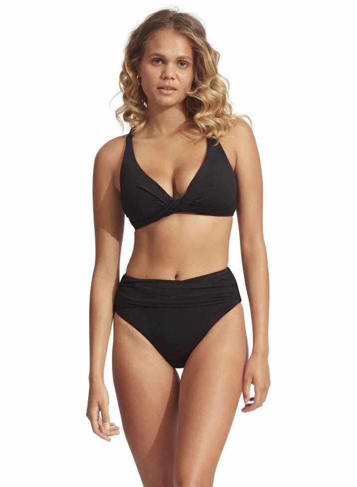Seafolly High Waist Wrap Front Pant - Seafolly Collective
