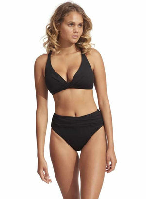 Seafolly High Waist Wrap Front Pant - Seafolly Collective