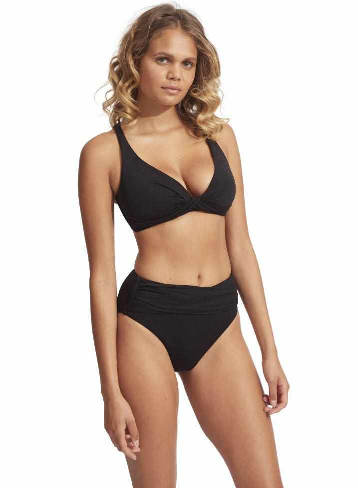 Seafolly High Waist Wrap Front Pant - Seafolly Collective